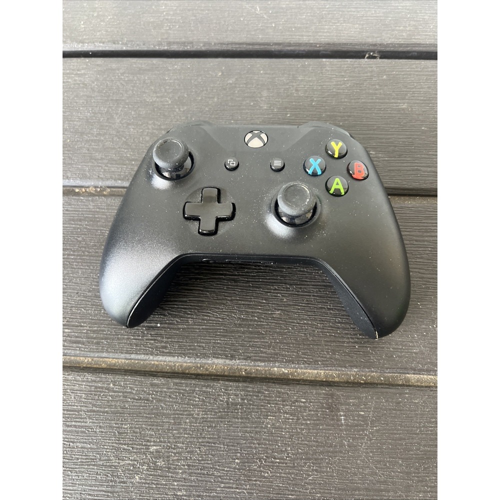 Microsoft Xbox One Wireless Controller Model 1708 Black Tested Working